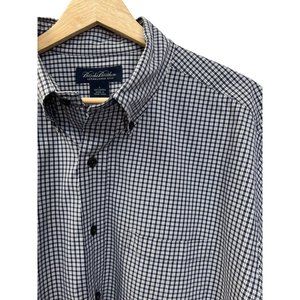 Brooks Brothers Blue Plaid Button Down Oxford Shirt